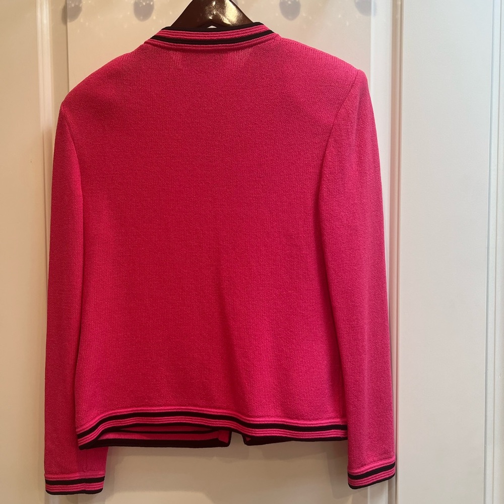 Saint johns zip up jacket/knit sweater - Picture 6 of 6